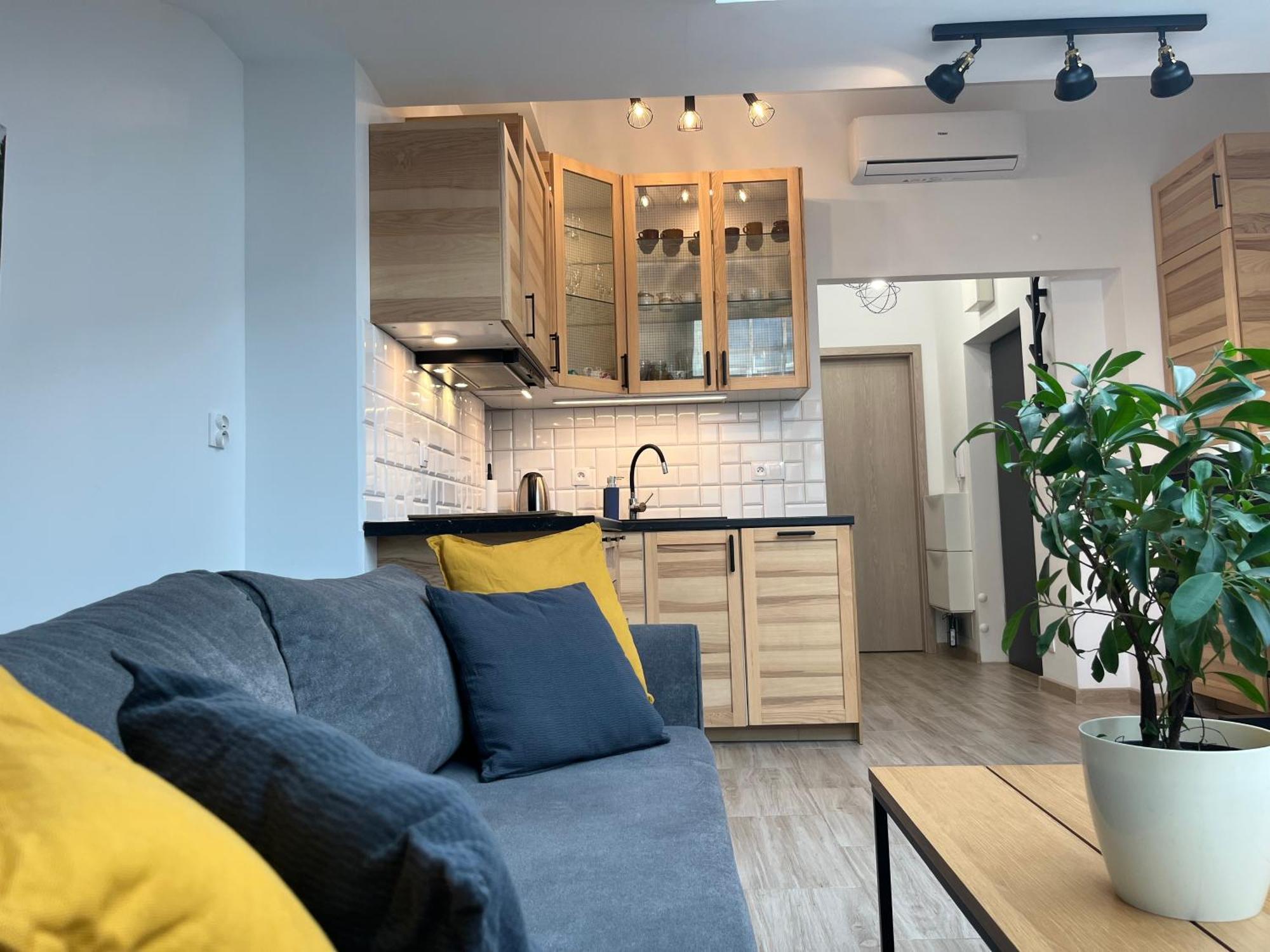 Feelhome Apartment With Kitchen Krasków Exterior foto